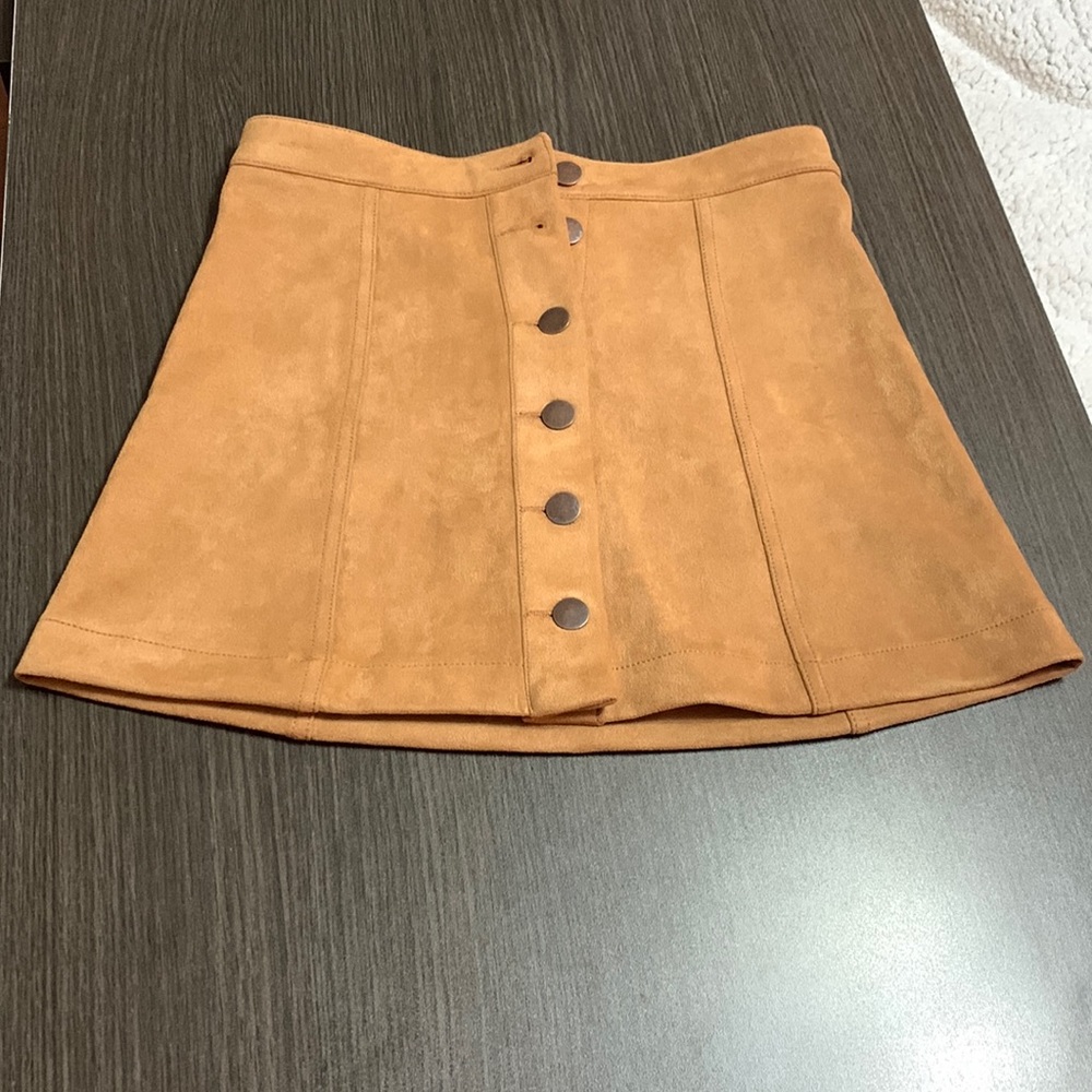 Short button up skirt